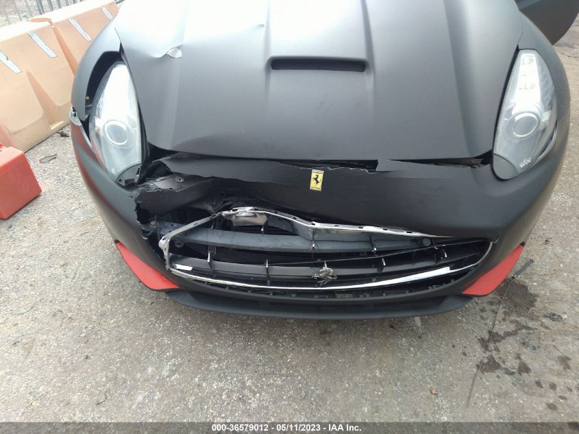 2013 FERRARI CALIFORNIA ZFF65TJA1D0192542