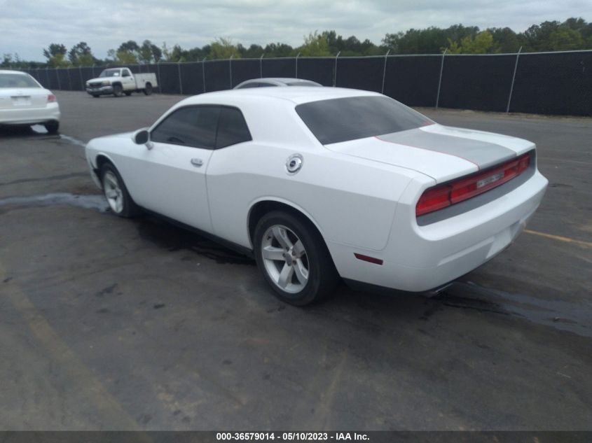 2013 DODGE CHALLENGER SXT - 2C3CDYAG5DH545516
