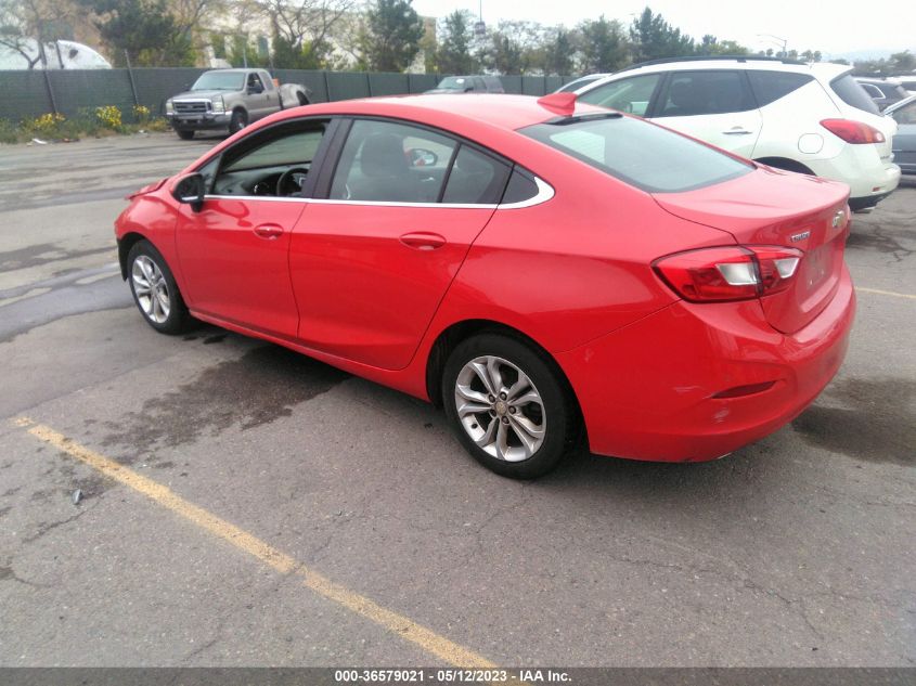 2019 CHEVROLET CRUZE LT - 1G1BE5SM1K7123378