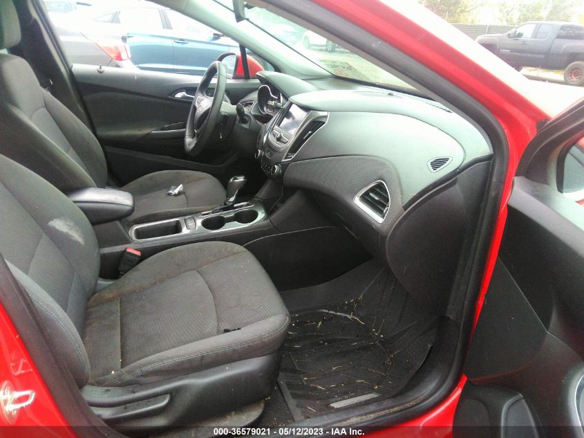2019 CHEVROLET CRUZE LT - 1G1BE5SM1K7123378