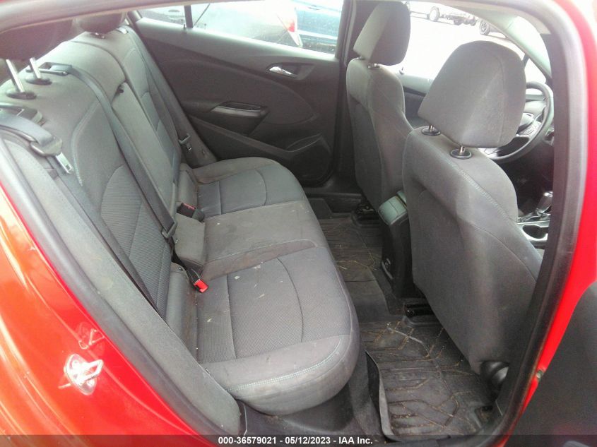 2019 CHEVROLET CRUZE LT - 1G1BE5SM1K7123378