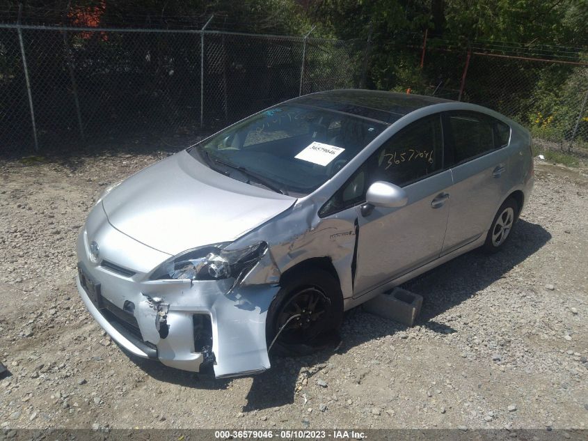 2013 TOYOTA PRIUS ONE/TWO/THREE/FOUR/FIVE - JTDKN3DU1D5629039