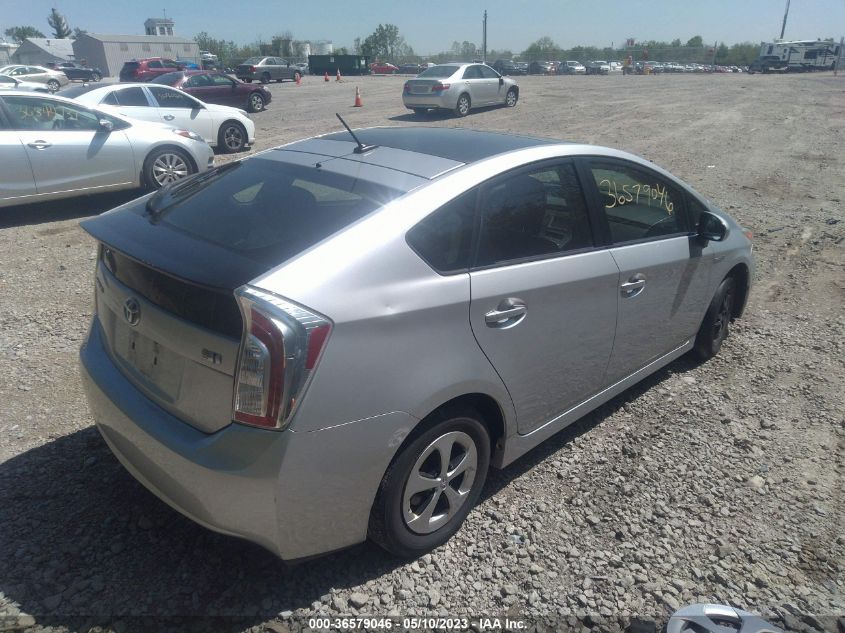 2013 TOYOTA PRIUS ONE/TWO/THREE/FOUR/FIVE - JTDKN3DU1D5629039