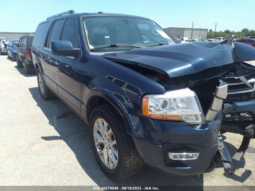 2016 FORD EXPEDITION EL LIMITED - 1FMJK1KT3GEF27390