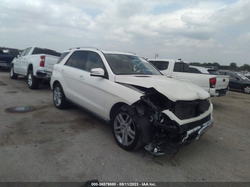 2014 MERCEDES-BENZ M-CLASS ML 350 - 4JGDA5JB5EA387086
