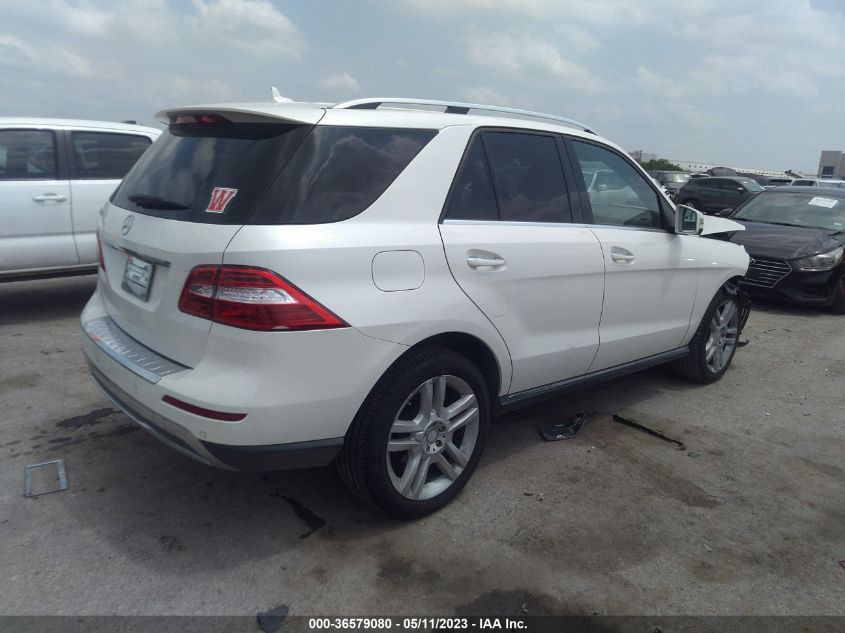 2014 MERCEDES-BENZ M-CLASS ML 350 - 4JGDA5JB5EA387086