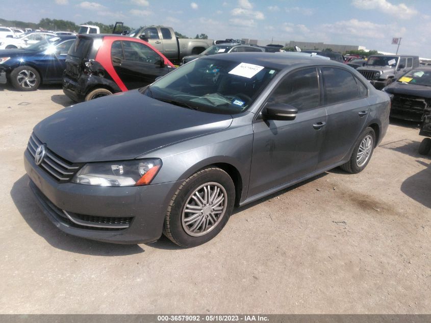 2014 VOLKSWAGEN PASSAT S - 1VWAP7A3XEC009423