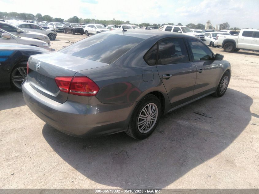 2014 VOLKSWAGEN PASSAT S - 1VWAP7A3XEC009423