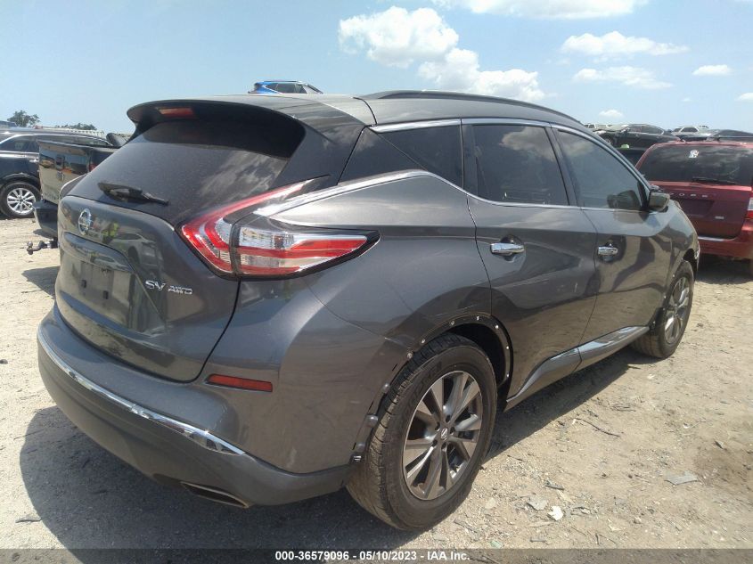 2016 NISSAN MURANO SV - 5N1AZ2MH7GN119551
