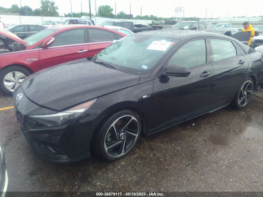 2021 HYUNDAI ELANTRA N LINE - KMHLR4AF3MU156735