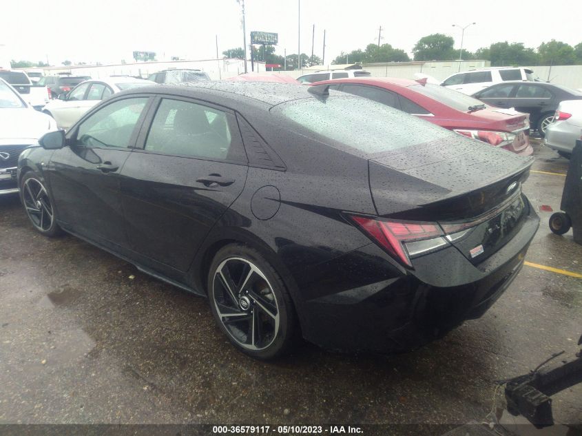 2021 HYUNDAI ELANTRA N LINE - KMHLR4AF3MU156735