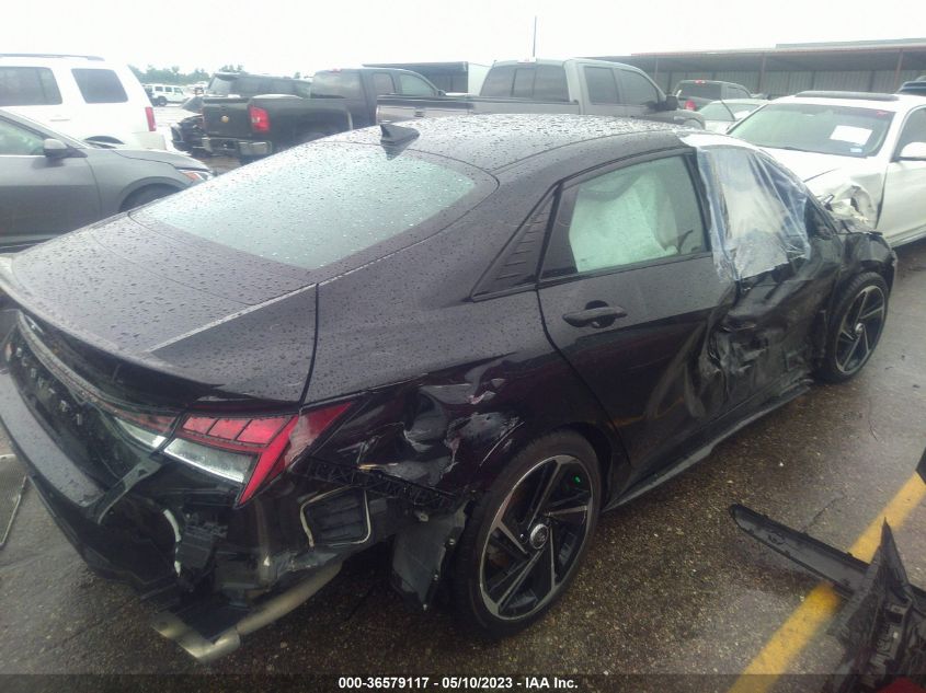 2021 HYUNDAI ELANTRA N LINE - KMHLR4AF3MU156735