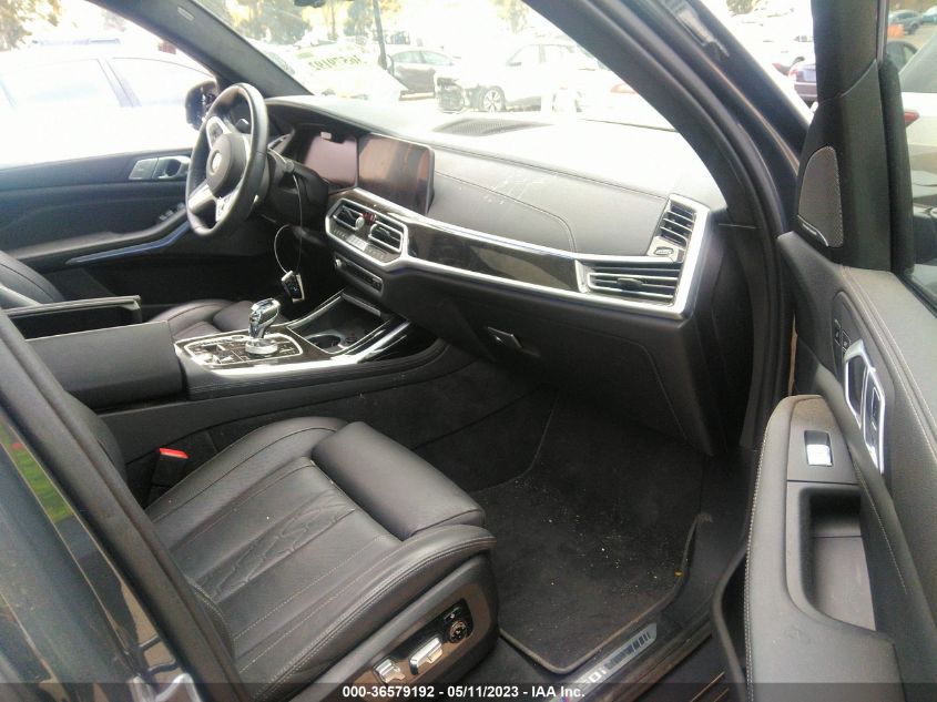 2022 BMW X7 M50I 5UXCX6C05N9M17641