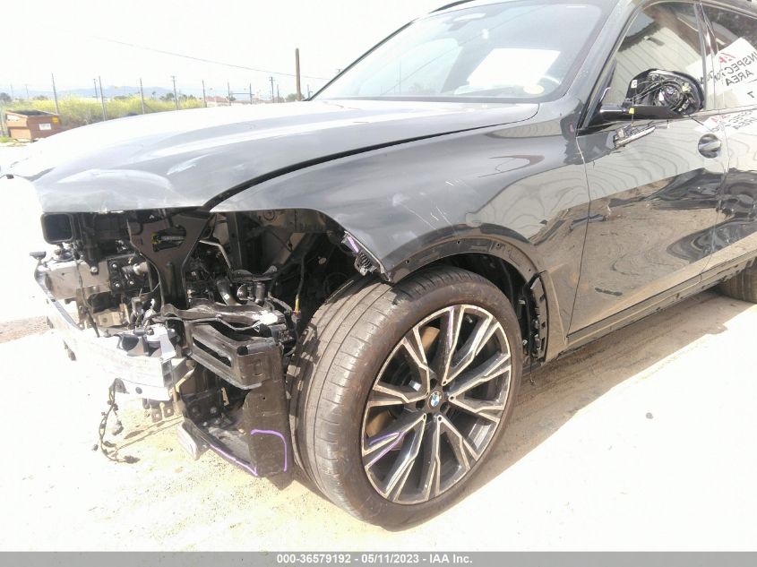 2022 BMW X7 M50I 5UXCX6C05N9M17641
