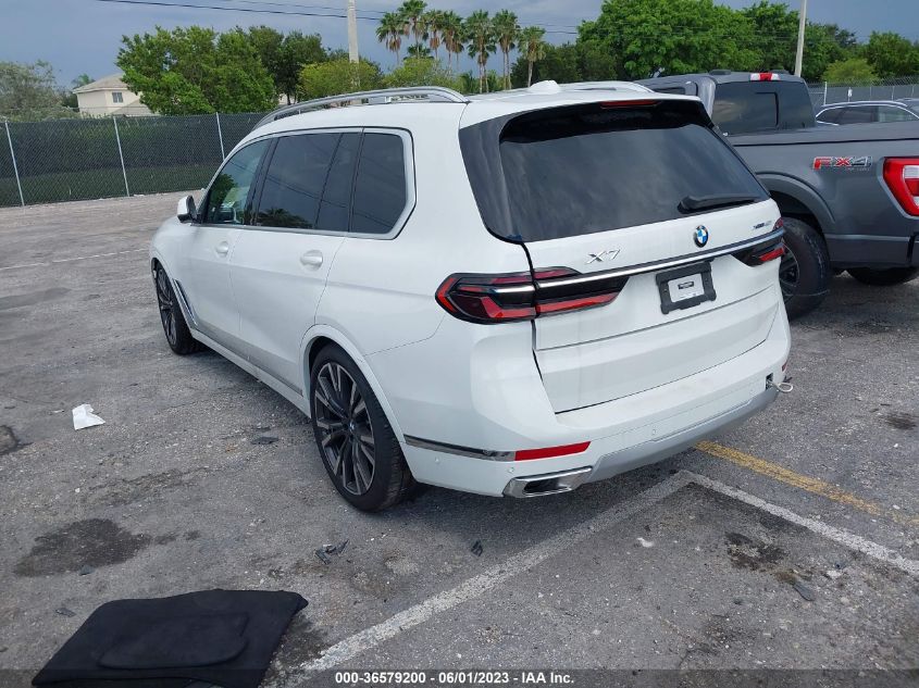 2023 BMW X7 XDRIVE40I - 5UX23EM08P9P60477