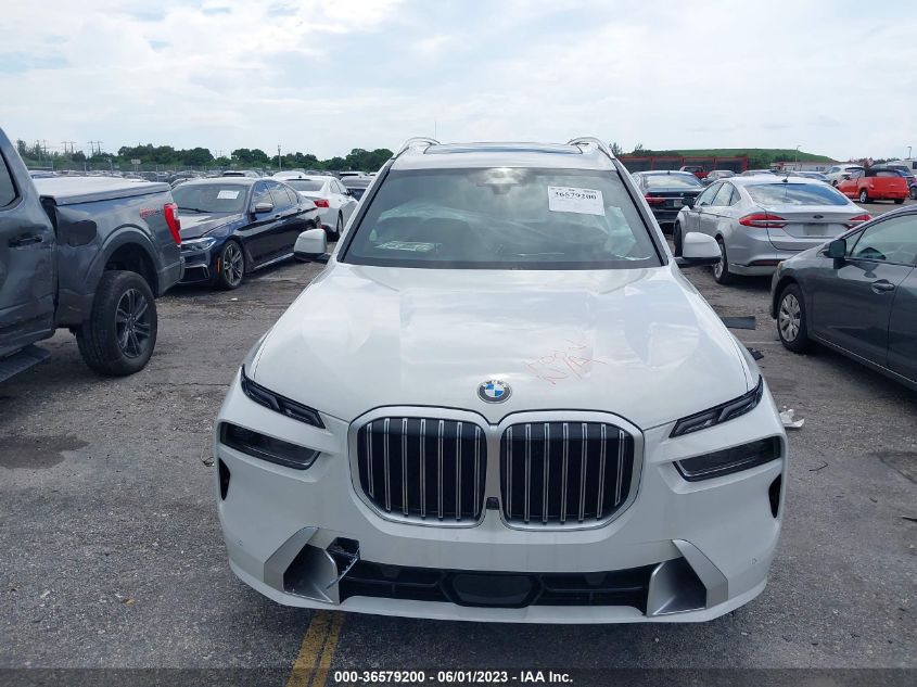 2023 BMW X7 XDRIVE40I - 5UX23EM08P9P60477