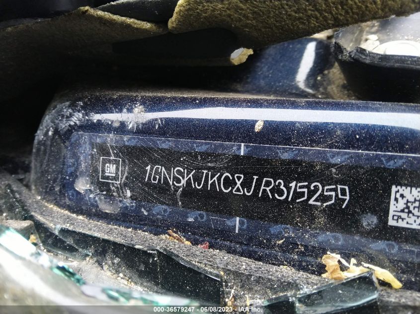 2018 CHEVROLET SUBURBAN PREMIER - 1GNSKJKC8JR315259