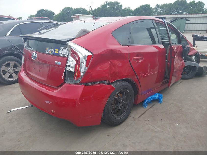 2013 TOYOTA PRIUS ONE/TWO/THREE/FOUR/FIVE - JTDKN3DU5D0336998