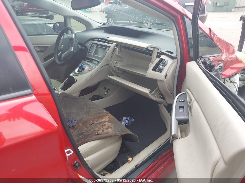 2013 TOYOTA PRIUS ONE/TWO/THREE/FOUR/FIVE - JTDKN3DU5D0336998