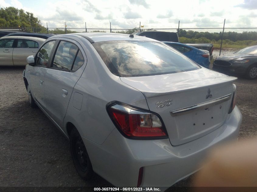 2022 MITSUBISHI MIRAGE G4 ES/LE/BLACK EDITION - ML32FUFJ8NHF06138