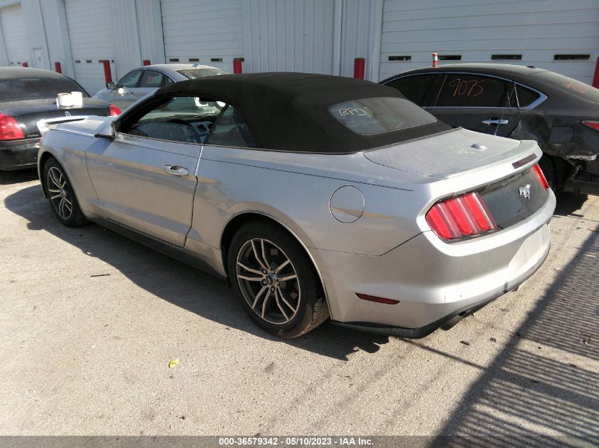 2016 FORD MUSTANG ECOBOOST PREMIUM - 1FATP8UH8G5216382