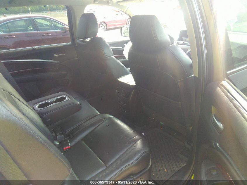 2016 ACURA MDX W/TECH/ENTERTAINMENT/W - 5FRYD4H65GB033867