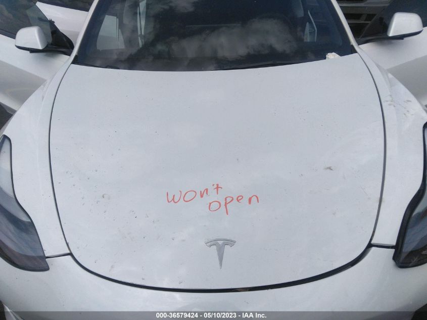 2021 TESLA MODEL 3 STANDARD RANGE PLUS - 5YJ3E1EA5MF093241