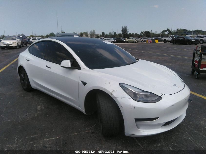 2021 TESLA MODEL 3 STANDARD RANGE PLUS - 5YJ3E1EA5MF093241