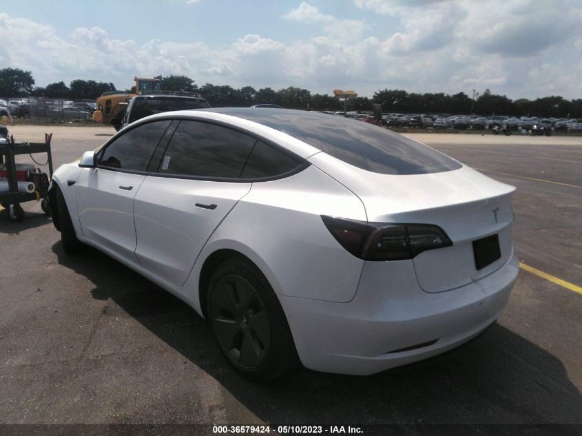 2021 TESLA MODEL 3 STANDARD RANGE PLUS - 5YJ3E1EA5MF093241