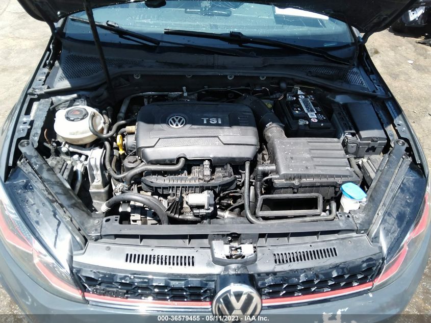 2019 VOLKSWAGEN GOLF GTI S/SE/AUTOBAHN - 3VW5T7AU7KM005393