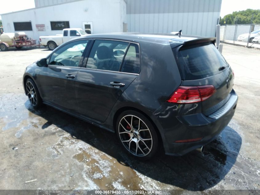 2019 VOLKSWAGEN GOLF GTI S/SE/AUTOBAHN - 3VW5T7AU7KM005393