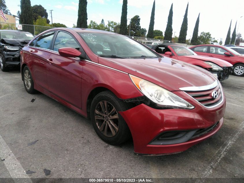 2014 HYUNDAI SONATA GLS - 5NPEB4AC1EH844638