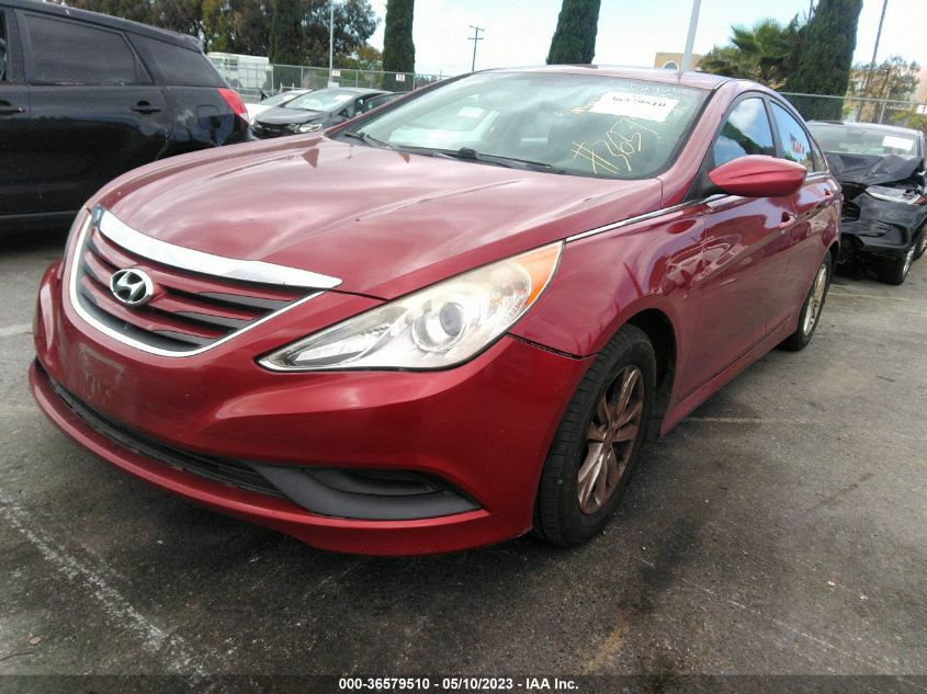 2014 HYUNDAI SONATA GLS - 5NPEB4AC1EH844638