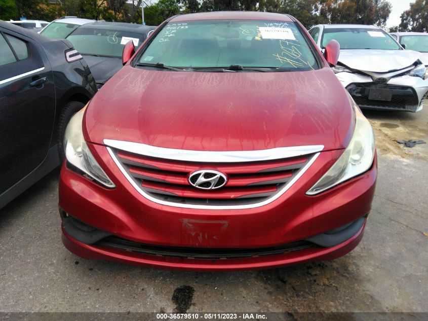 2014 HYUNDAI SONATA GLS - 5NPEB4AC1EH844638