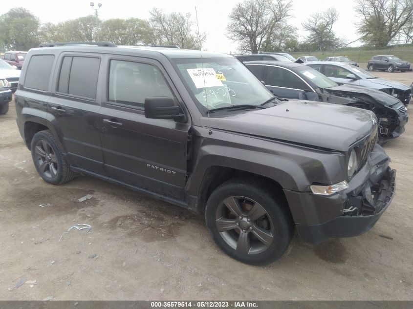 2014 JEEP PATRIOT HIGH ALTITUDE - 1C4NJPFA0ED821840