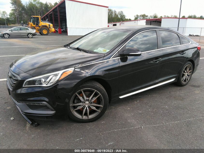 2017 HYUNDAI SONATA SPORT - 5NPE34AB4HH557562