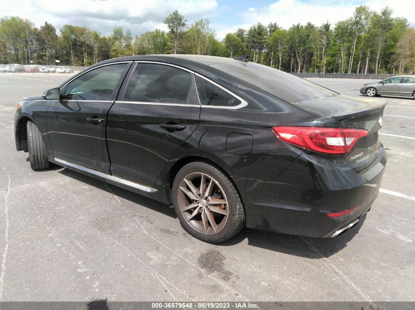 2017 HYUNDAI SONATA SPORT - 5NPE34AB4HH557562