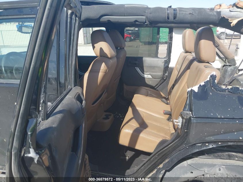 2014 JEEP WRANGLER UNLIMITED SAHARA - 1C4BJWEGXEL245697
