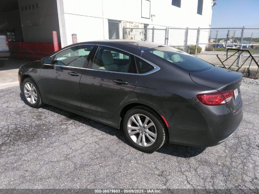2016 CHRYSLER 200 LIMITED - 1C3CCCABXGN183639