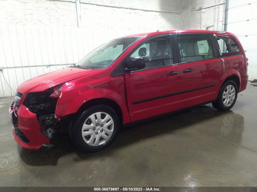 2015 DODGE GRAND CARAVAN AMERICAN VALUE PKG - 2C4RDGBG3FR709339