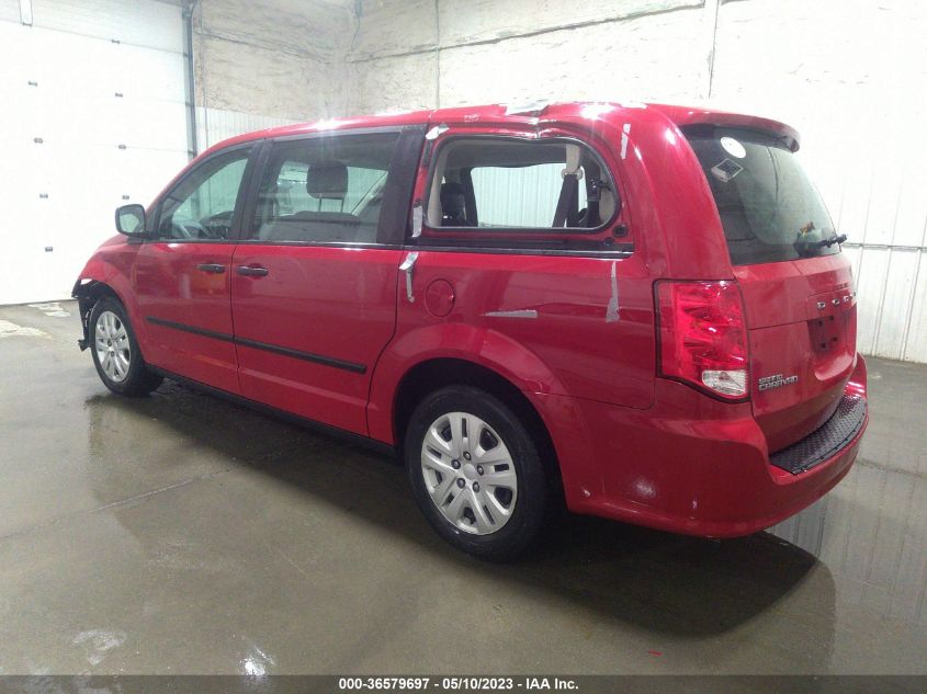 2015 DODGE GRAND CARAVAN AMERICAN VALUE PKG - 2C4RDGBG3FR709339