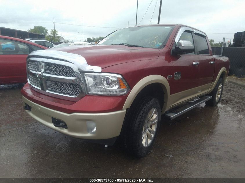 2013 RAM 1500 LARAMIE LONGHORN EDITION - 1C6RR7PT4DS536859