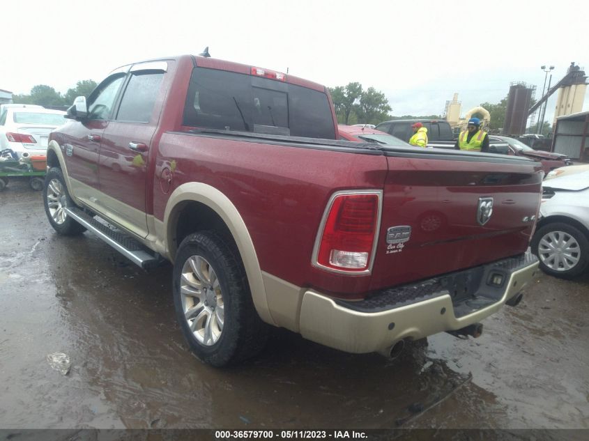2013 RAM 1500 LARAMIE LONGHORN EDITION - 1C6RR7PT4DS536859
