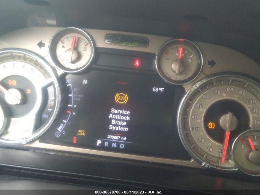 2013 RAM 1500 LARAMIE LONGHORN EDITION - 1C6RR7PT4DS536859
