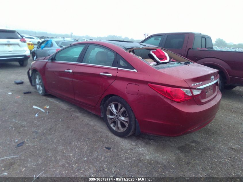 2013 HYUNDAI SONATA LIMITED - 5NPEC4ACXDH577348