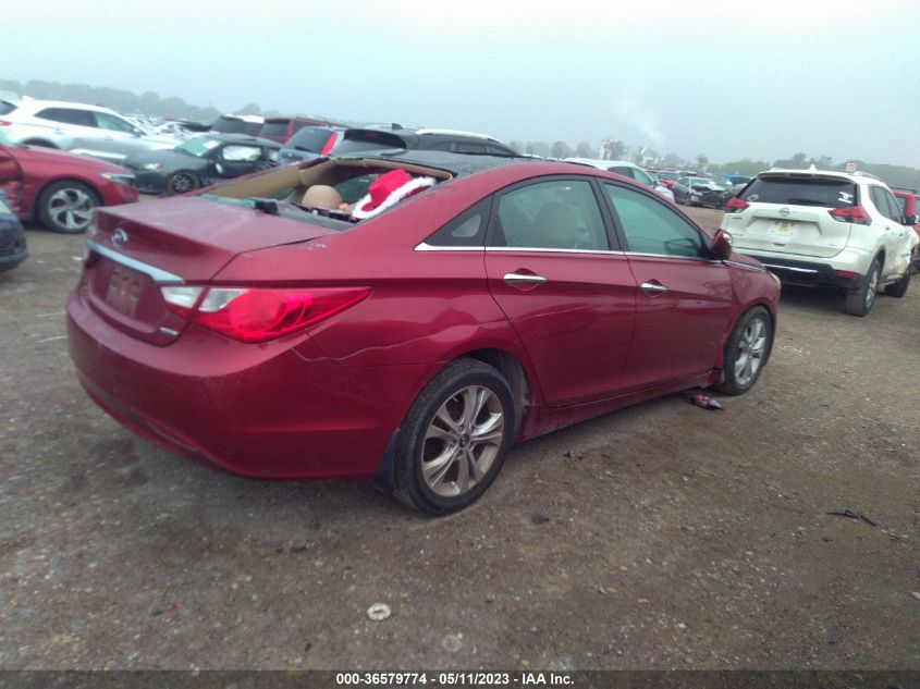 2013 HYUNDAI SONATA LIMITED - 5NPEC4ACXDH577348