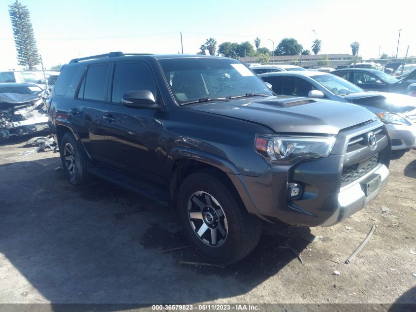 VIN JTERU5JR0M5838118 2021 TOYOTA 4RUNNER TRD OFF ROAD PREMIUM