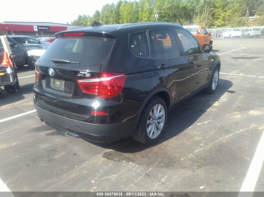 2013 BMW X3 XDRIVE28I - 5UXWX9C54D0A20146