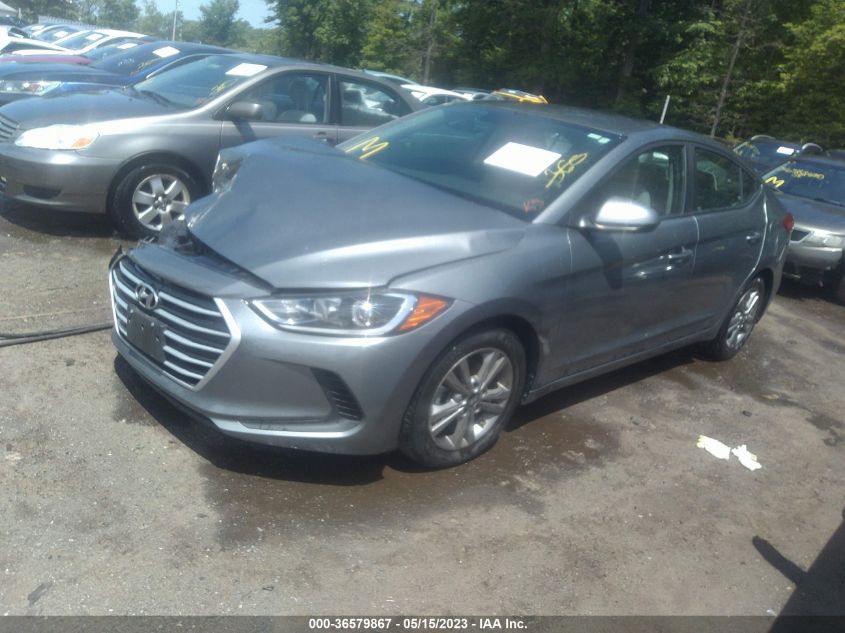 2017 HYUNDAI ELANTRA SE - KMHD84LF7HU401367