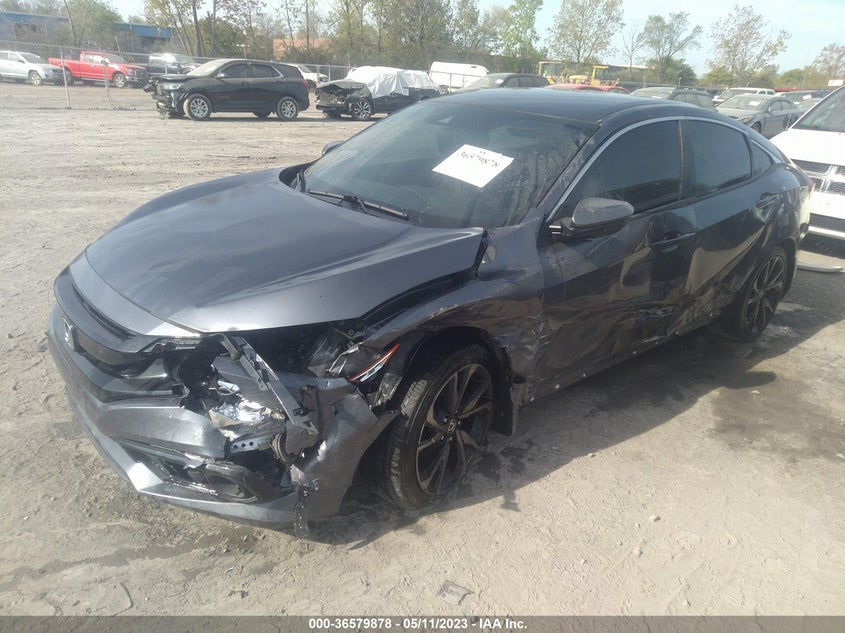 VIN 2HGFC2F83LH551910 2020 HONDA CIVIC SEDAN SPORT